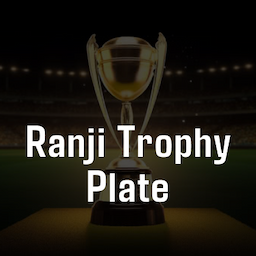 Ranji Trophy Plate
