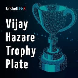 Vijay Hazare Trophy Plate